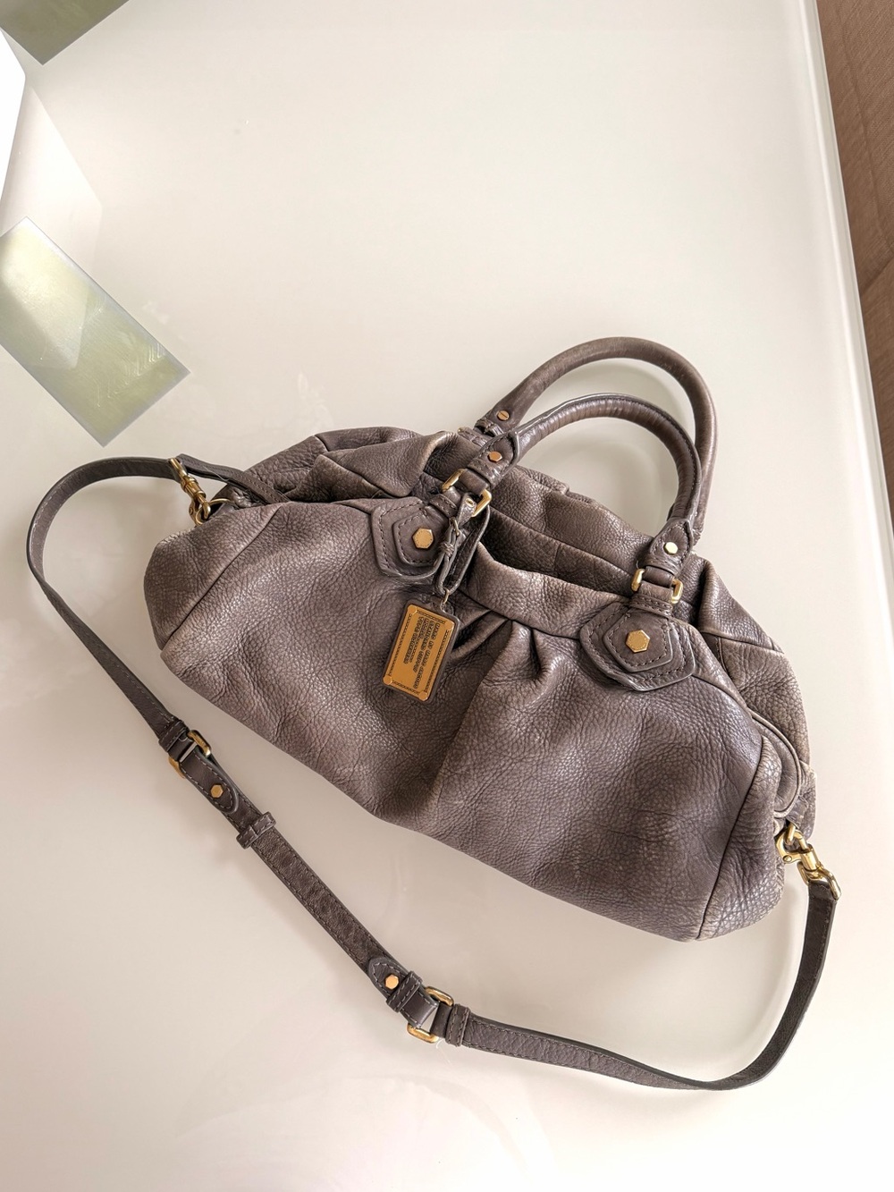 Vintage Marc Jacobs Classic Q Shoulder Bag with Removable Strap